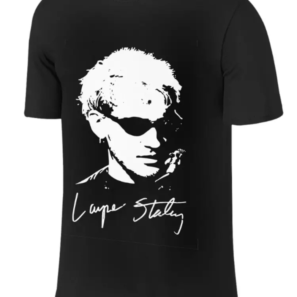 Layne Staley Black Graphic T-Shirt